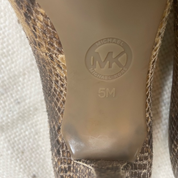 Michael Kors Snakeskin Heels - Picture 12 of 12
